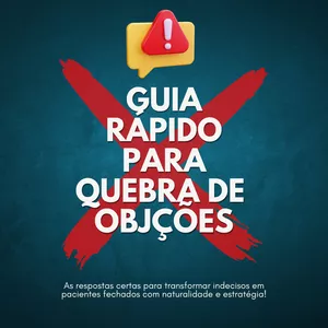 Imagem de capa para o Ebook Guia Rápido para Quebra de Objeções