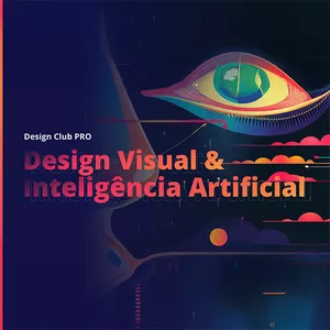 Imagem de capa para o Curso online [Aula Magna] Fundamentos do Design Visual &amp; Inteligência Artificial