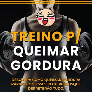 Imagem de capa para o Ebook PLANILHA DE TREINO EM CASA PARA EMAGRECIMENTO EM CASA