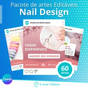ARTES PARA NAIL DESIGN (CANVA)