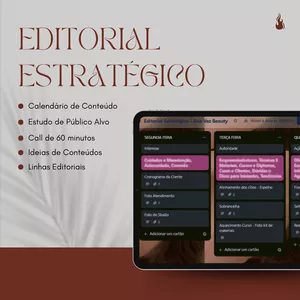 Imagem de capa para o Serviço online Editorial Estratégico - Calendário de Conteúdo 