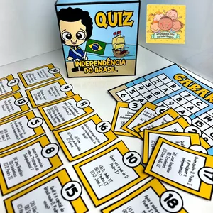 Imagem de capa para o Ebook 🇧🇷 QUIZ INDEPENDÊNCIA DO BRASIL 🇧🇷