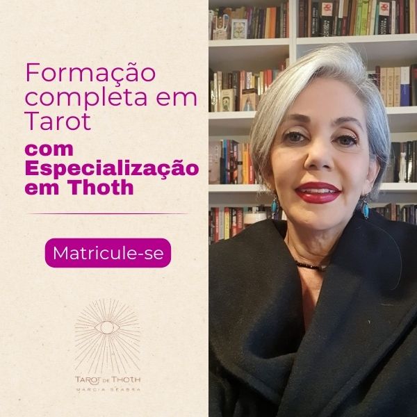 Imagem do curso Tarot com Márcia Seabra - Formação em Tarólogo com especialização em Thoth