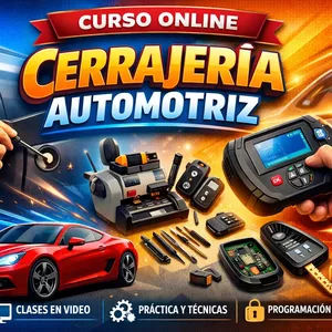 Imagen de portada para Curso online Curso on line de Cerrajería automotríz