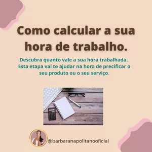 Imagem de capa para o Ebook Aprenda a calcular o valor da sua hora de trabalho.