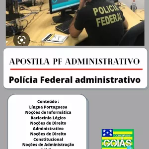 Imagem do curso Apostila PF administrativo 