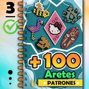 Imagen de portada para Ebook  (100 Diseños)  PACK DE ARETES