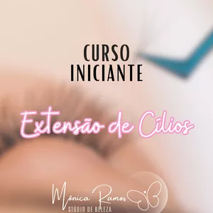 Imagem de capa para o Ebook CURSO DE ALONGAMENTO DE CÍLIOS