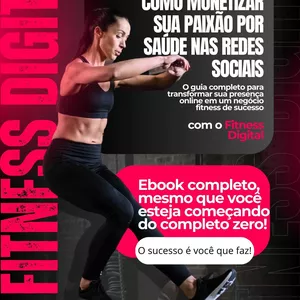 Imagem de capa para o Ebook Fitness Digital