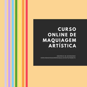 Curso Curso online de maquiagem artística 