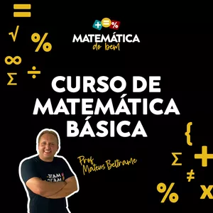 Imagem principal do produto Curso de Matemática Básica com Mateus Beltrame