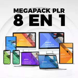 Imagen de portada para Ebook El MegaPack PLR 8 en 1