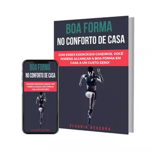 Imagem de capa para o Ebook Boa Forma Sem Sair de Casa