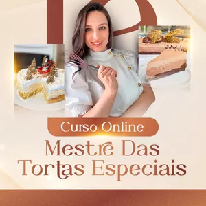 Imagem de capa para o Curso online CURSO TRANSITÓRIO TORTAS