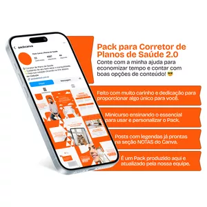 Imagem do curso Pack Canva - Corretor de Planos de Saúde 2.0