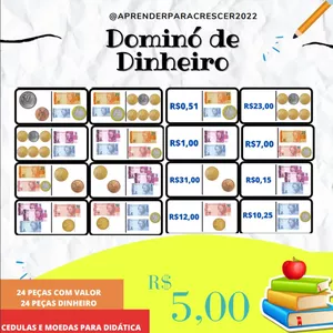 Imagem de capa para o Ebook Dominó de Dinheiro