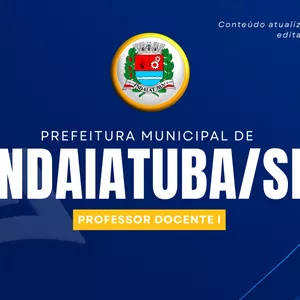 Imagem do curso Aprovei Prefeitura de Indaiatuba/SP- Professor