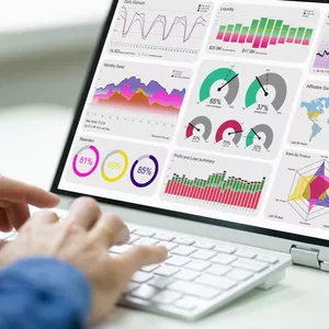 Imagem de capa para o Serviço online Criação de Dashboard