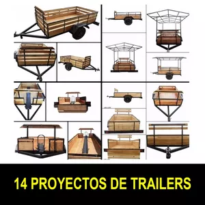 Cover image for Ebook 14 Trailer Building Plans
