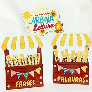 Imagem de capa para o Ebook Nosso Arraiá da Leitura