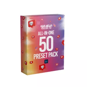 Imagen de portada para Curso online All In One - 50 Presets Pack
