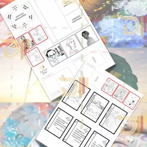 Imagem de capa para o Ebook LAPBOOK- ARTISTAS BRASILEIROS