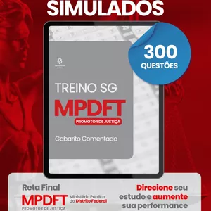 Imagem do curso MPDFT 2025 | Simulados - 300 questões