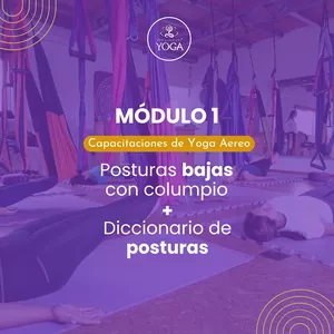 Imagen de portada para Curso online Capacitación YOGA - PILATES AEREO