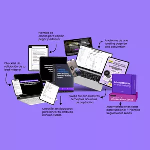 Imagen de portada para Curso online Pack de Recursos | Monta tu Funnel Mínimo Viable