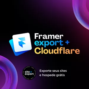 Imagem do curso Framer Export + Cloudflare – Renda extra com sites