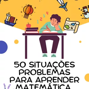 Imagem de capa para o Ebook 50 situações- problemas para aprender Matemática