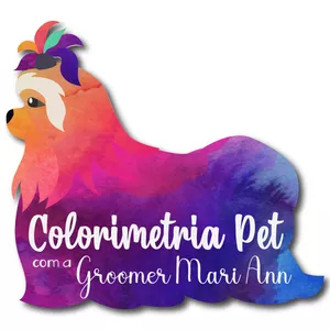 Imagem principal do produto Colorimetria Pet com a Groomer Mari Ann