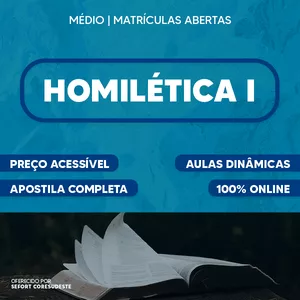 Imagem de capa para o Curso online Curso de Homilética I