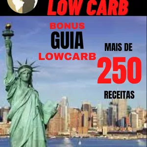 Imagem principal do produto Guia lowcarb + 250 RECEITAS LOWCARB