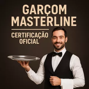 Imagem do curso Garçom MasterLine – Certificação Oficial 
