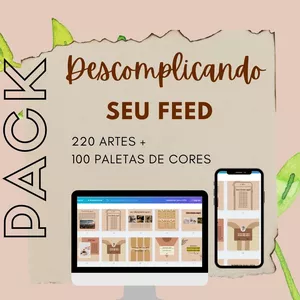Imagem de capa para o Ebook Descomplicando SEU FEED