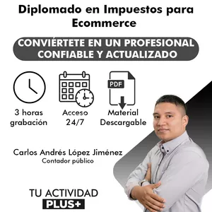 Imagen de portada para Curso online Diplomado en Impuestos para Ecommerce