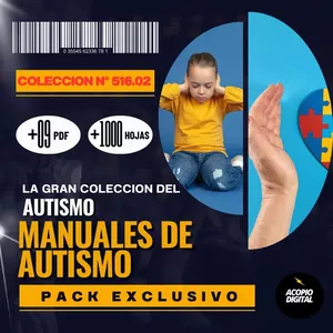 Imagen de portada para Ebook La enciclopedia del Autismo: 9 Manuales en PDF y  Más de 1000 Páginas