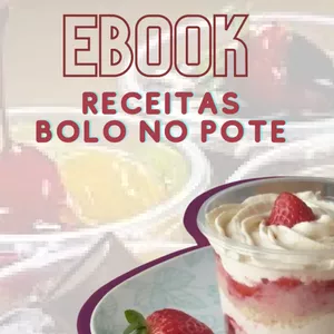 Imagem de capa para o Ebook Bolo no Pote