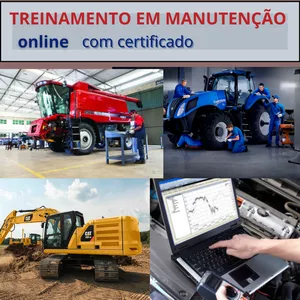 Imagem de capa para o Curso online Treinamento em Manutenção  de Máquinas Pesadas 