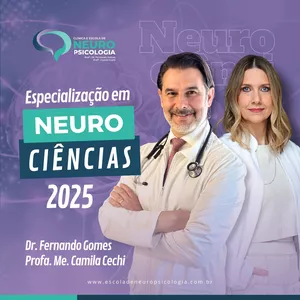 Imagem de capa para o Curso online 2025: INSCRIÇÃO Especialização em Neurociências