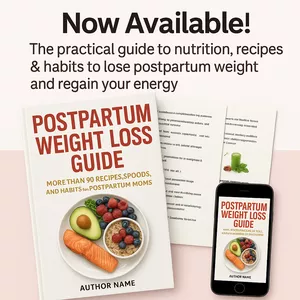 Cover image for Ebook Postpartum Weight Loss Guide