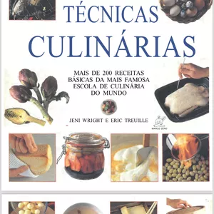 Imagem de capa para o Ebook Técnicas de culinária lê cordon bleu