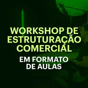 Imagem de capa para o Curso online Workshop em formato de aulas.