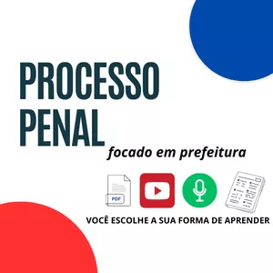 Imagem do curso Processo Penal - FocadoemPrefeitura