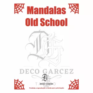 Imagem de capa para o Ebook Mandalas Old School 
