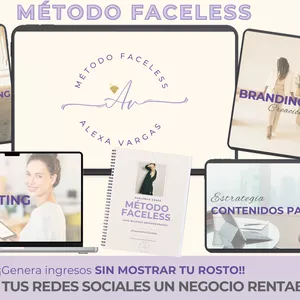Imagen de portada para Ebook Ebook Método Faceless con Derechos de Reventa 