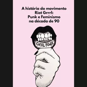 Imagem de capa para o Curso online Zine: Riot Grrrls Punk e Feminismo