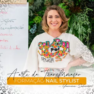 Imagem de capa para o Curso online Formação Nail Designer - Yasmine Salomão