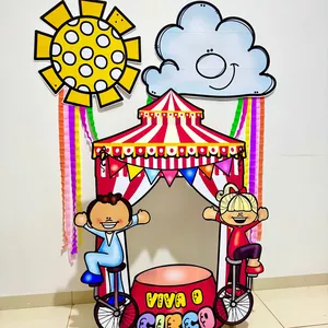 Imagem de capa para o Ebook Moldura Foto Gigante Dia do Circo